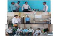 بازدید سرپرست مرکز آموزش فنی و حرفه‌ای شهرستان رودان از کارگاه‌های آموزشی زندان رودان